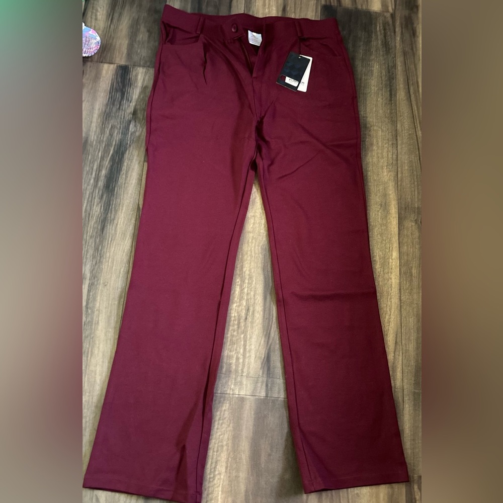 Burgundy Pants